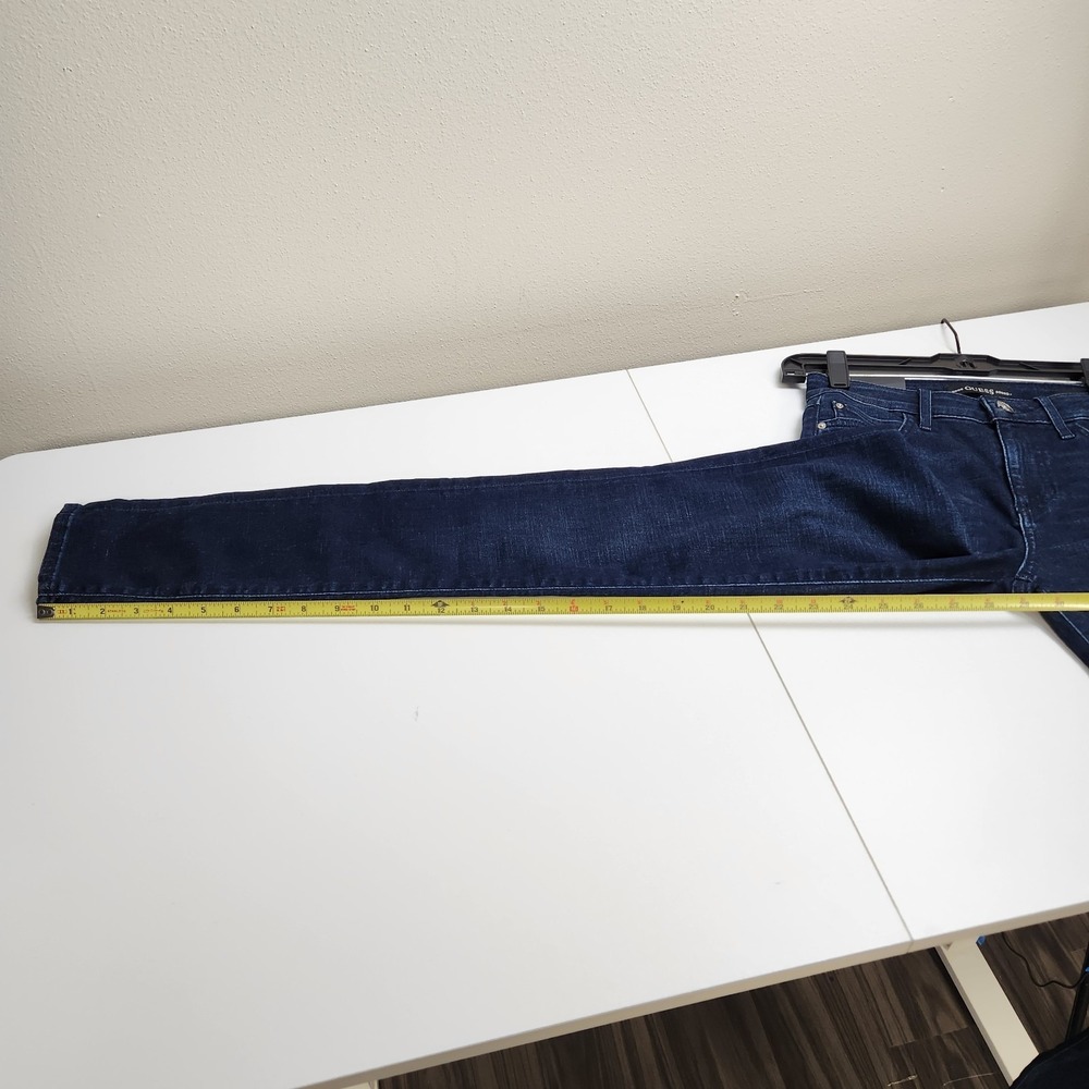 Guess 1981 High Waist Ankle Skinny Denim Stretchy Jeans Womens Size 24 x 29 NWT - Picture 8 of 9
